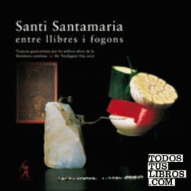 Santi Santamaria, entre llibres i fogons