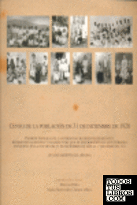 Censo de la población de 31 de diciembre de 1920. Ayuntamiento de Arona