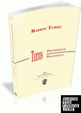 Ramon Turró. Textos Psicòlogics-Textos Psicológicos