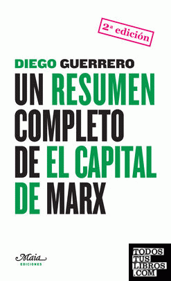 Un resumen completo de "El capital" de Marx