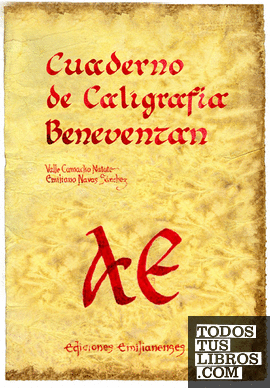 Cuaderno de caligrafía Beneventan