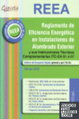 Reglamento de eficiencia energética en instalaciones de alumnado exterior