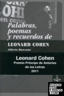 PALABRAS POEMAS Y RECUERDOS DE LEONARD COHEN 3ªED