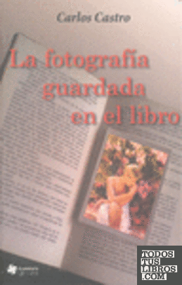 La fotografía guardada en el libro