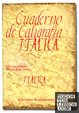 Cuaderno de caligrafía Itálica