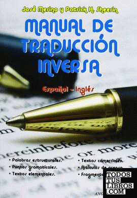 Manual de traducción inversa español-inglés