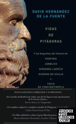 Vidas de Pitágoras. 2ª edic.