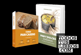 Pan y dulces italianos con el Curso de Pan Casero de Jordi Morera (Pack)