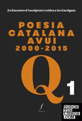 Poesia catalana avui 2000-2015