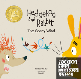 Hedgehog and rabbit. The scary wind.