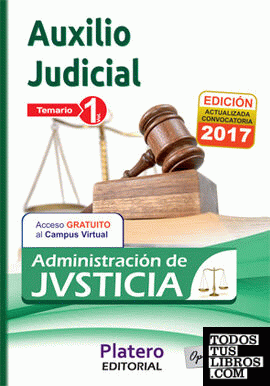 Auxilio Judicial Temario volumen I