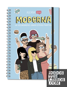 Agenda anual 2018 Moderna de Pueblo
