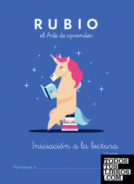 Iniciación a la lectura RUBIO +4