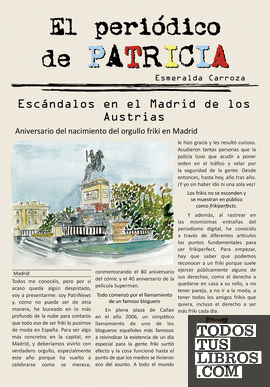 El periódico de Patricia 2. Escándalos en el Madrid de los Austrias