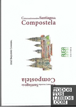 Colorear y recordar Santiago de Compostela