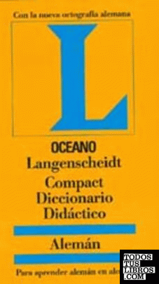 Compact Diccionario Didáctico Alemán