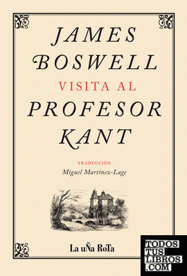 James Boswell visita al profesor Kant