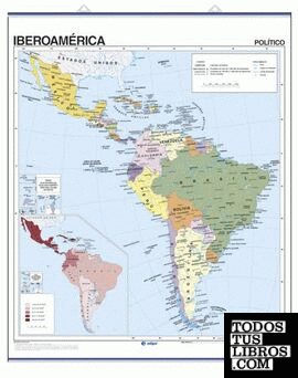 Iberoamérica, físico / político