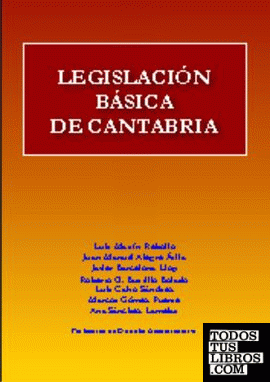 Legislación básica de Cantabria