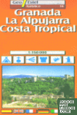 Granada / La Alpujarra / Costa Tropical, 1:150 000 / 1 cm = 1,5 Km