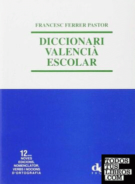 Diccionari valencià escolar