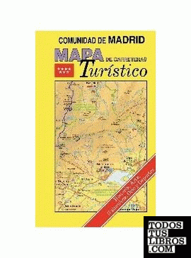 Mapa turístico de carreretas de la comunidad de Madrid