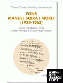 Fons Manuel Serra i Moret (1939-1963)