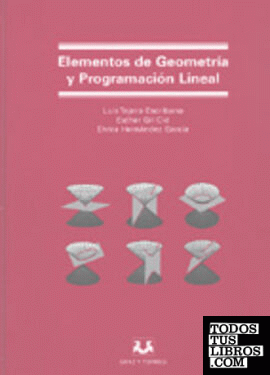 Elementos de geometría y programación lineal