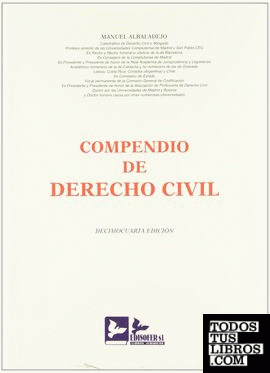 COMPENDIO DE Dº CIVIL. 14ª EDICIÓN