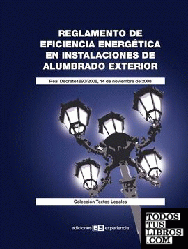 Reglamento de eficiencia energética en instalaciones de alumbrado exterior
