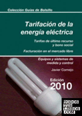 Tarifación de la energía eléctrica 2010