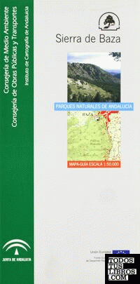 Mapa guía del Parque Natural Sierra de Baza