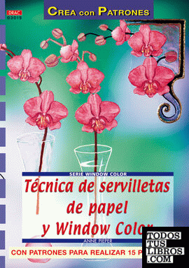 Serie Window Color nº 15. TÉCNICA DE SERVILLETAS DE PAPEL Y WINDOW COLOR