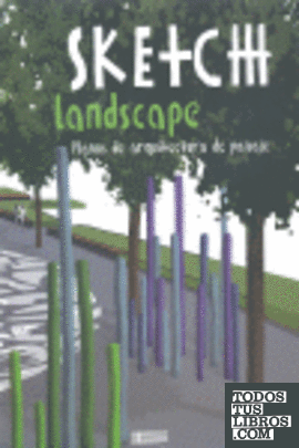 Sketch landscape, planos de arquitectura del paisaje
