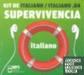 KIT DE ITALIANO SUPERVIVENCIA LIBRO + MP3
