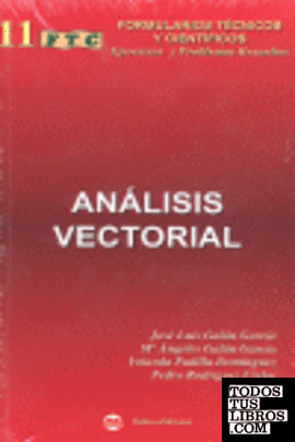 Formulario técnico de análisis vectorial