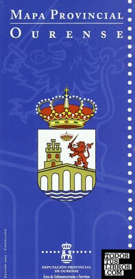 Mapa provincial de Ourense