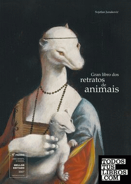 Gran libro dos retratos de animais