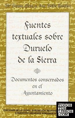 Fuentes textuales sobre Duruelo de la Sierra