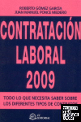 Contratación laboral 2009