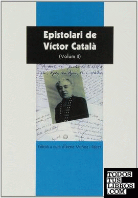 EPISTOLARI DE VICTOR CATALA II