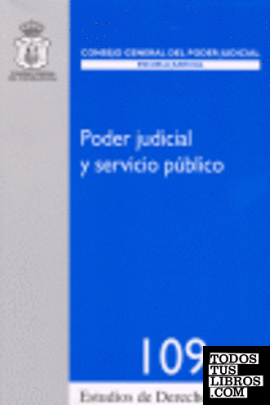 Poder judicial y servicio público