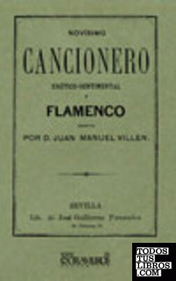 Novísimo cancionero erótico-sentimental y flamenco