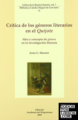 Crítica de los géneros literarios en el Quijote