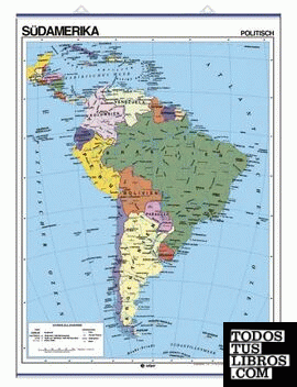 Südamerika, Physisch / Politisch
