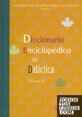 Diccionario enciclopédico de didáctica