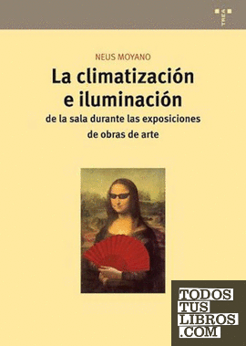La climatización e iluminación de la sala durante la exposición de obras de arte