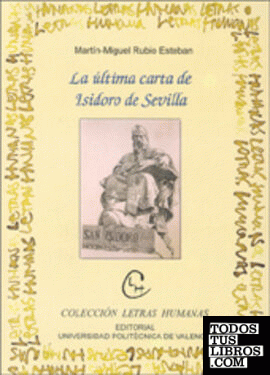 LA ÚLTIMA CARTA DE ISIDORO DE SEVILLA