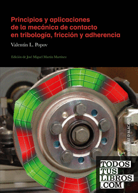 Principios y aplicaciones de la mecánica de contacto en tribología, fricción y adherencia