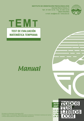 TEMT Test de Evaluación Matemática Temprana